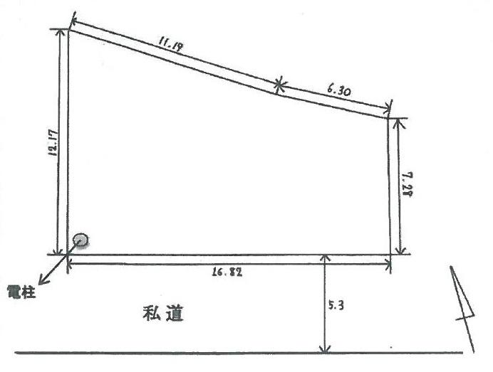 Compartment figure. Land price 10 million yen, Land area 158.93 sq m