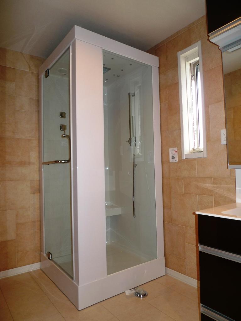 Other introspection. Second floor shower