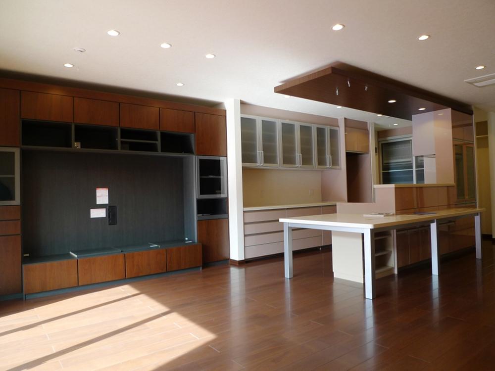 Living. living / Wall store with TV also fits neat storage. Indoor shooting (November 3, 2013)