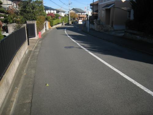 Other local. Sidewalk closed on the front road