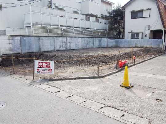 Local land photo. Is the current state vacant lot.