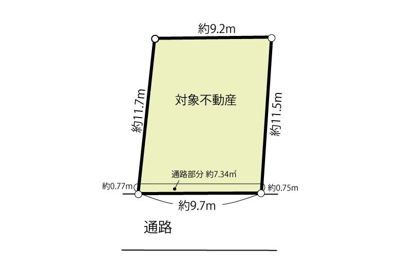 Compartment figure. Land price 21,800,000 yen, Land area 120 sq m
