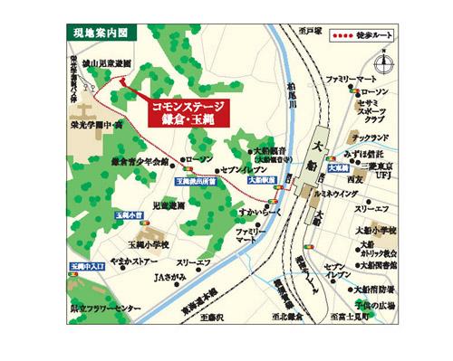 Local guide map