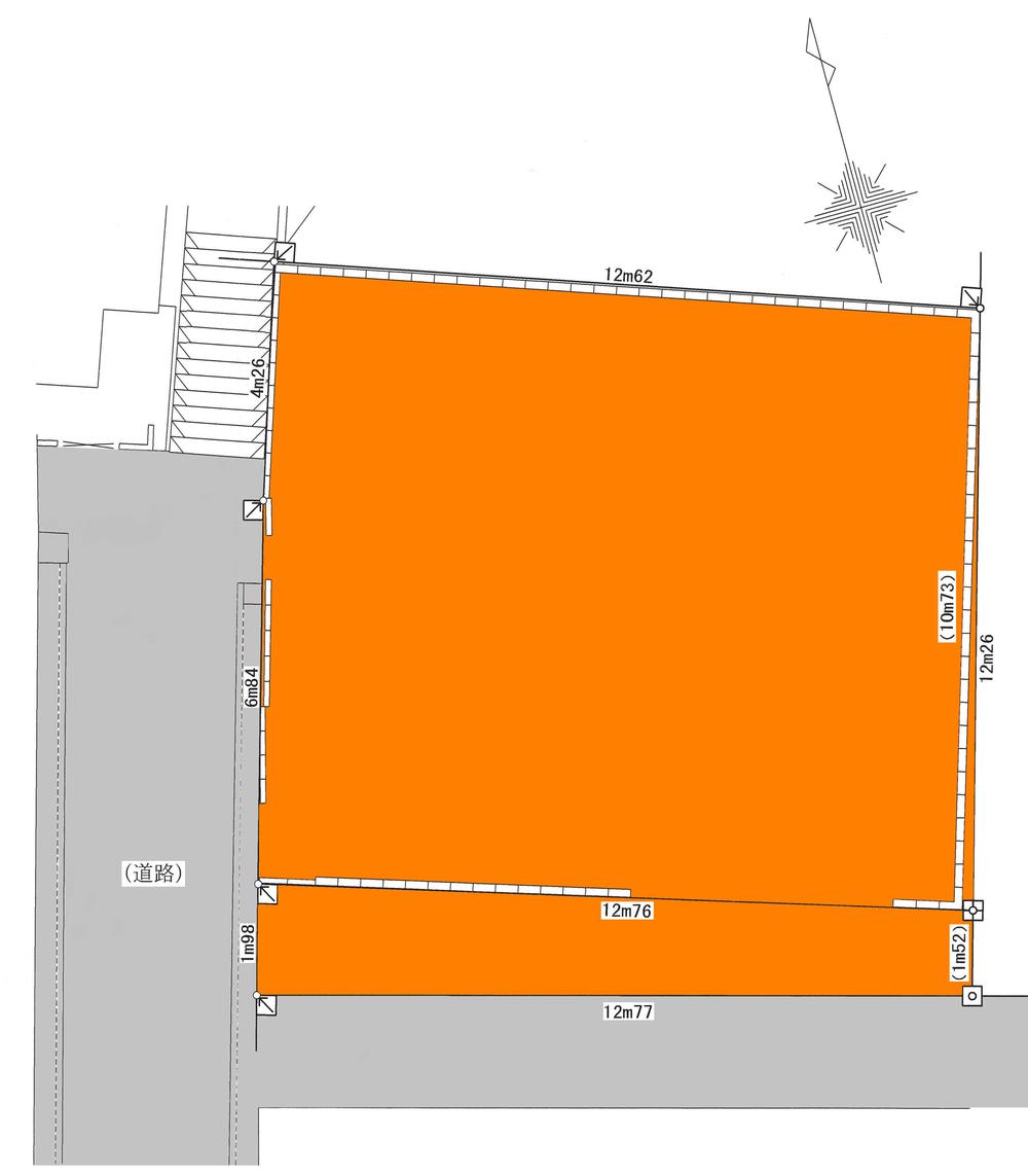 Compartment figure. Land price 24,200,000 yen, Land area 161.33 sq m