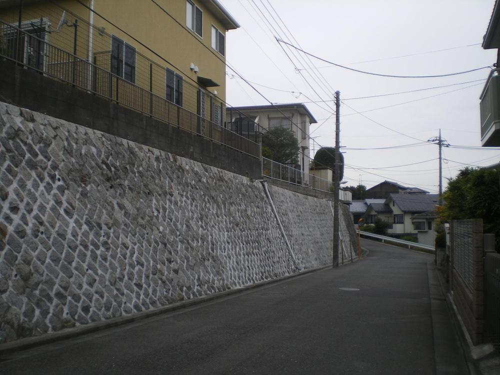 Local photos, including front road. East side road against road situation (width about 6m)