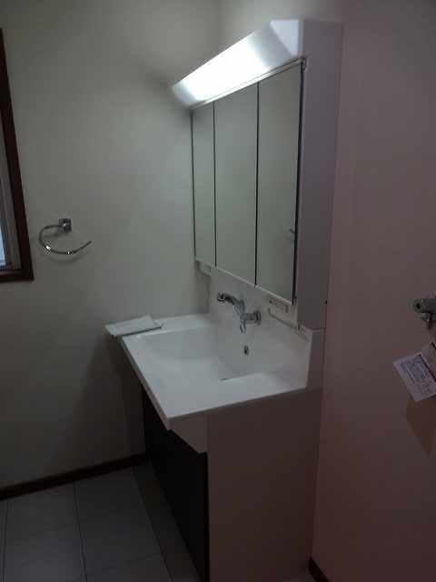 Wash basin, toilet. Bathroom vanity 4 Building