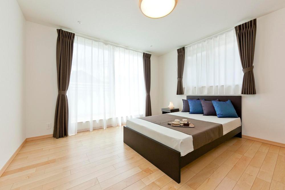 Non-living room. Model building: main bedroom (August 2012) shooting ※ Sales already dwelling unit