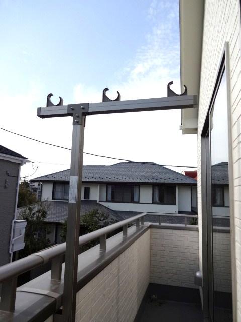 Balcony. Balcony with a bright sense of liberation