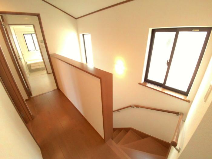 Other introspection. Second floor hallway and stairs (3 Building)