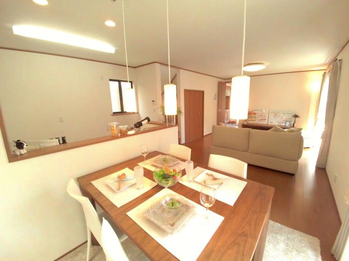 Living. Model building Bright living room (Building 3)