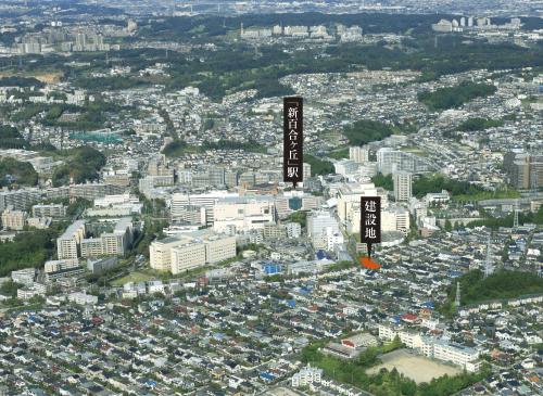 Continue staring at the appearance of the city enough to go through the time slide into mature increasingly taste, The creation of new value that can be precisely because the day land group are skilled in this town. Culmination of urban development will fruition here now. (aerial photograph ※ 2)