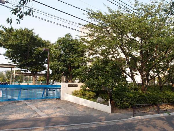 Junior high school. 1670m to swan middle school