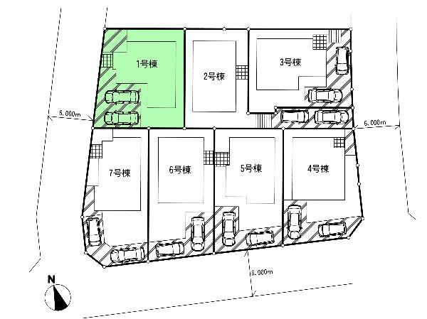 Compartment figure. 42,500,000 yen, 4LDK, Land area 143.7 sq m , Building area 96.05 sq m compartment view