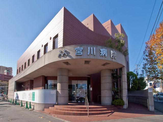 Hospital. 750m to Miyagawa hospital