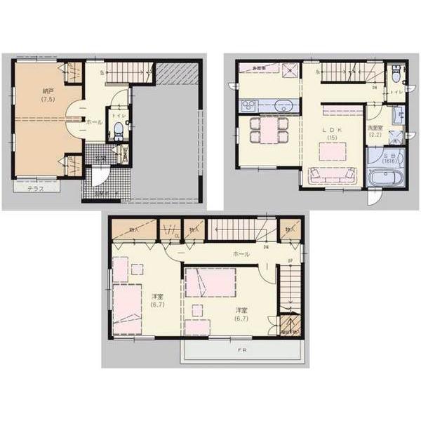 Other building plan example. Sumitomo Realty & Development Reference Plan