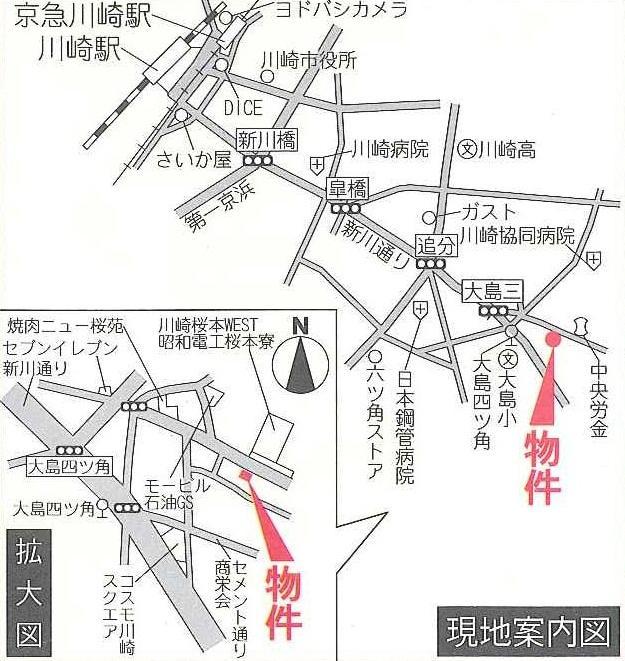 Local guide map