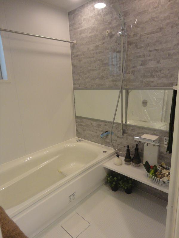 Bathroom. Example of construction