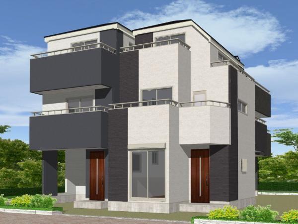 Rendering (appearance). Figure - Rendering (appearance) Rendering Perth: 1 ・ Building 2