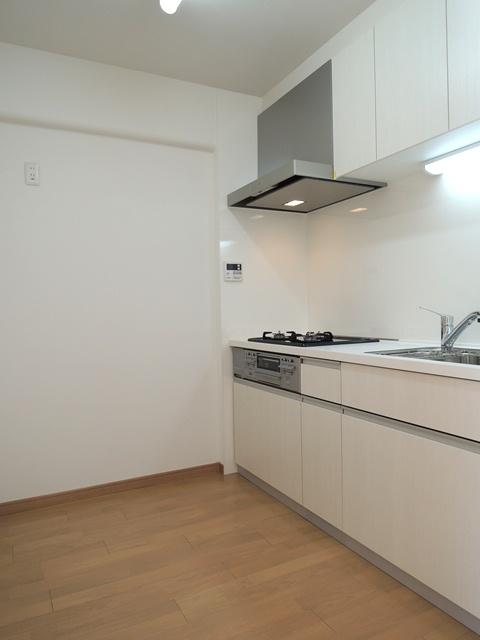 Kitchen. This room kitchen space also put the cupboard or refrigerator.