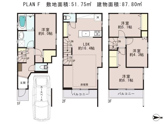 Floor plan. ※ Kitchen is a picture.