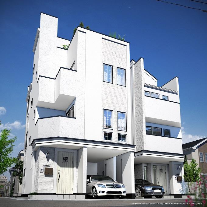 Rendering (appearance). Fragrant elegant white was the keynote, Classical modern appearance, Also to detail Exterior Good, Not only design, We directed the space to fulfill the affluent life.