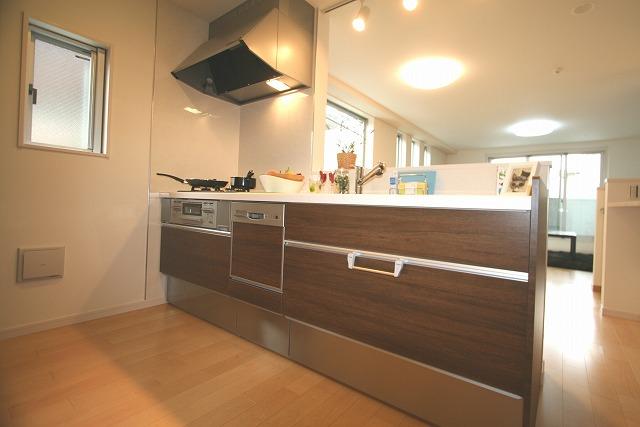 Kitchen. A building interior