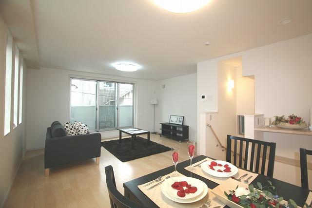 Living. A building interior