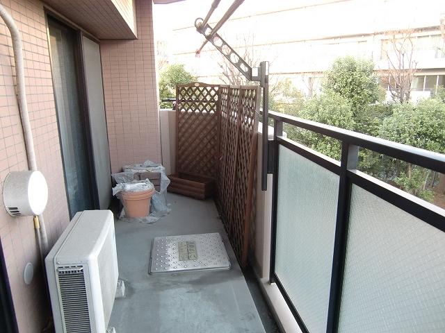 Balcony. Local shooting