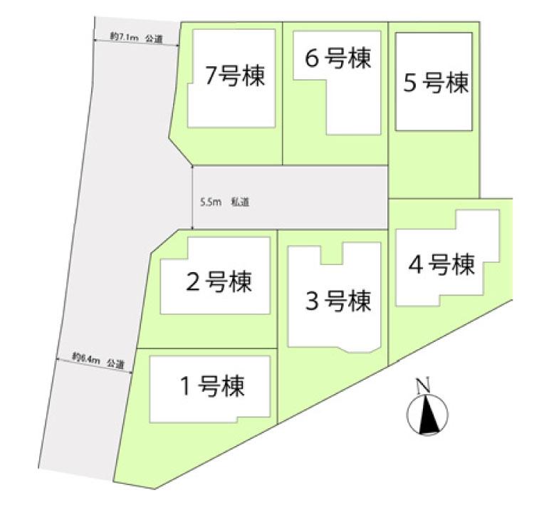 The entire compartment Figure. Zentominami direction