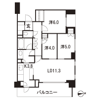 Floor: 3LD ・ K + WIC + SIC, the occupied area: 70.39 sq m, Price: TBD