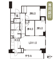 Floor: 3LD ・ K + WIC + SIC, the occupied area: 70.39 sq m, Price: TBD