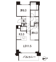 Floor: 2LD ・ K + WIC + N, the occupied area: 60.78 sq m, Price: TBD