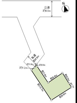 Compartment figure. It is not in the sold land with building conditions. Current Status vacant lot