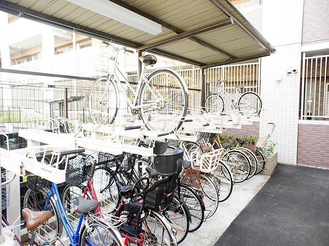 Other common areas. Bicycle-parking space