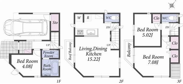 Floor plan B Building