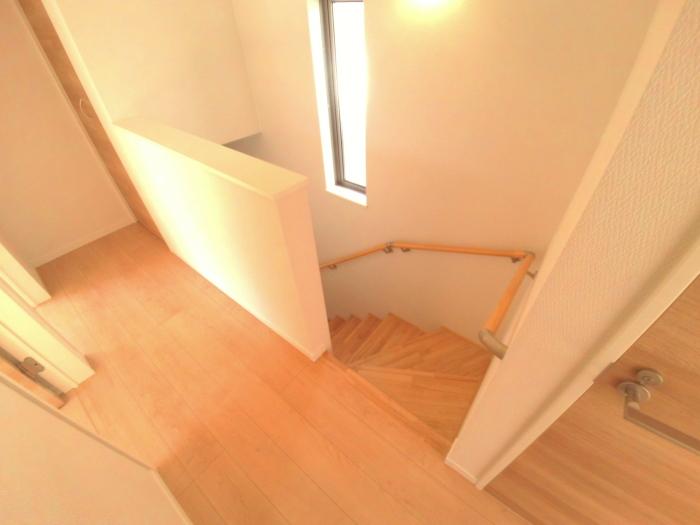 Other introspection. Second floor hallway and staircase portion (C Building)