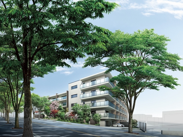 Grand Maison Miyazakidai. Exterior CG ( ※ 1)