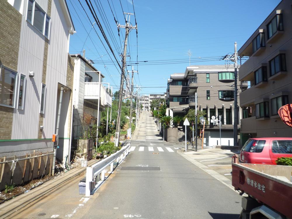 Local photos, including front road. Front road is also sidewalk peace of mind