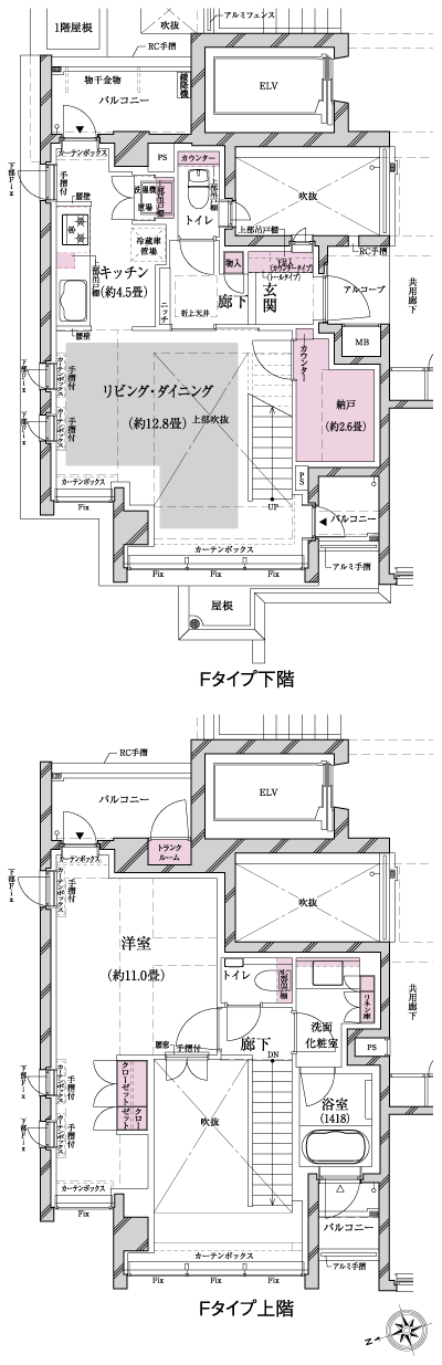 Floor: 1LDK + N, the occupied area: 73.54 sq m