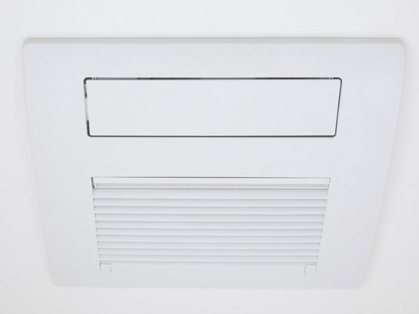 Bathing-wash room.  [Bathroom heating dryer] Or warmed in the bathroom before bathing, Adopted a bathroom heating dryer which also effective in suppressing the clothes drying and mold on a rainy day.