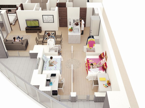 Other. Adopted kids connect, It was to plan to support parenting Mimamoreru the state of the child, E Type menu plan Rendering CG