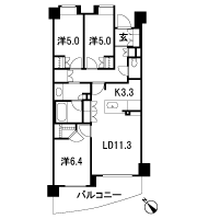 Floor: 3LDK + WIC, the occupied area: 73.48 sq m, Price: 51,800,000 yen, now on sale