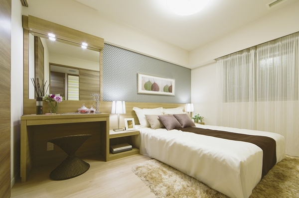 The main bedroom is neat space in the main bedroom out frame construction method spreads ( ※ Except for some Western-style). Equipped with a large walk-in closet