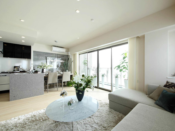 Living.  [Living Dinig]  ※ Indoor posted below ・ All amenities are model room D type (some options (paid), Including the application deadline Yes)