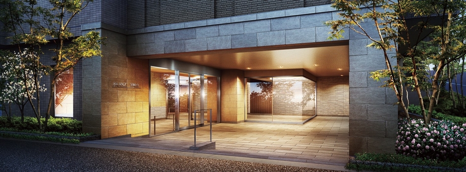 Entrance Rendering (Rendering ・ Floor plan has been drawn on the basis of the drawings of the planning stage, In fact and it may be slightly different)