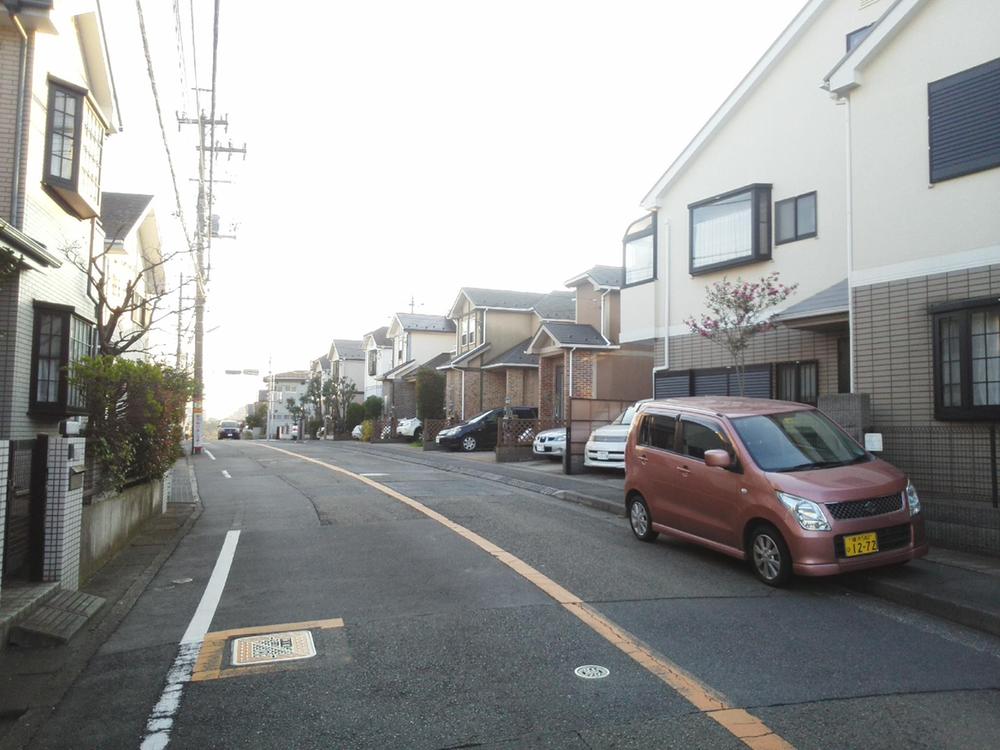 Other local. Local (12 May 2013) skyline shot of north-northwest side of the road
