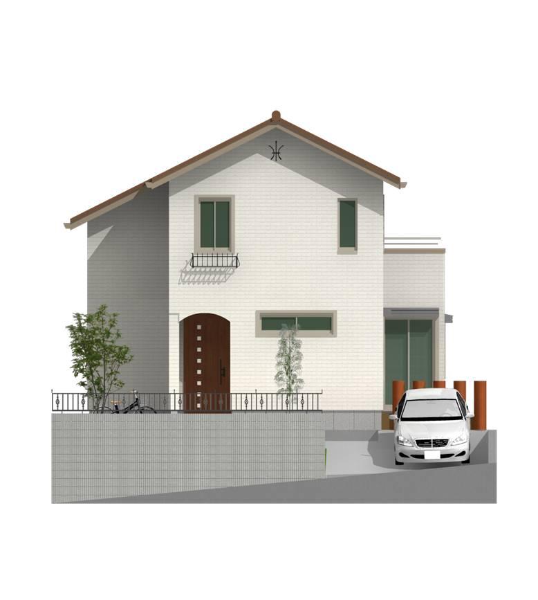 Building plan example (Perth ・ appearance). Building plan example building price 30 million yen, Building area 97.39 sq m