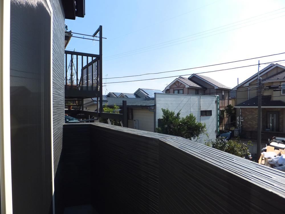 Balcony. South balcony, It will be futon also fluffy.