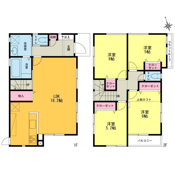 Floor plan. Counter Kitchen LDK18.2 Pledge loft