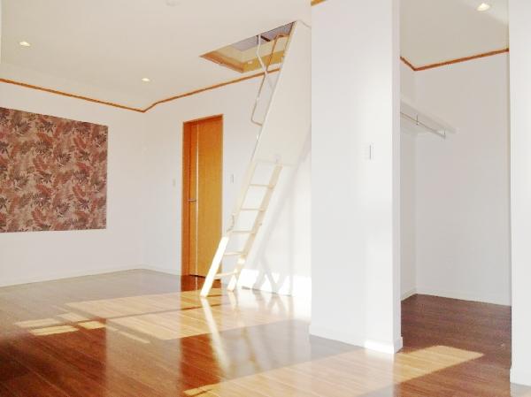 Non-living room. Housed in a work-in closet & Grenier plenty